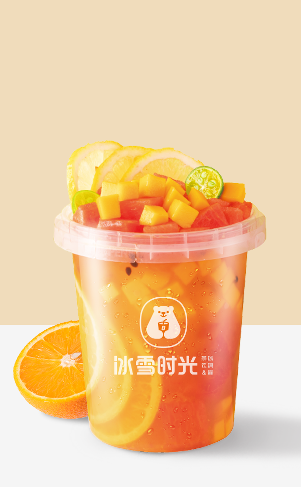 茗扬天下,生活领鲜,冰雪时光鲜果茶上新啦!